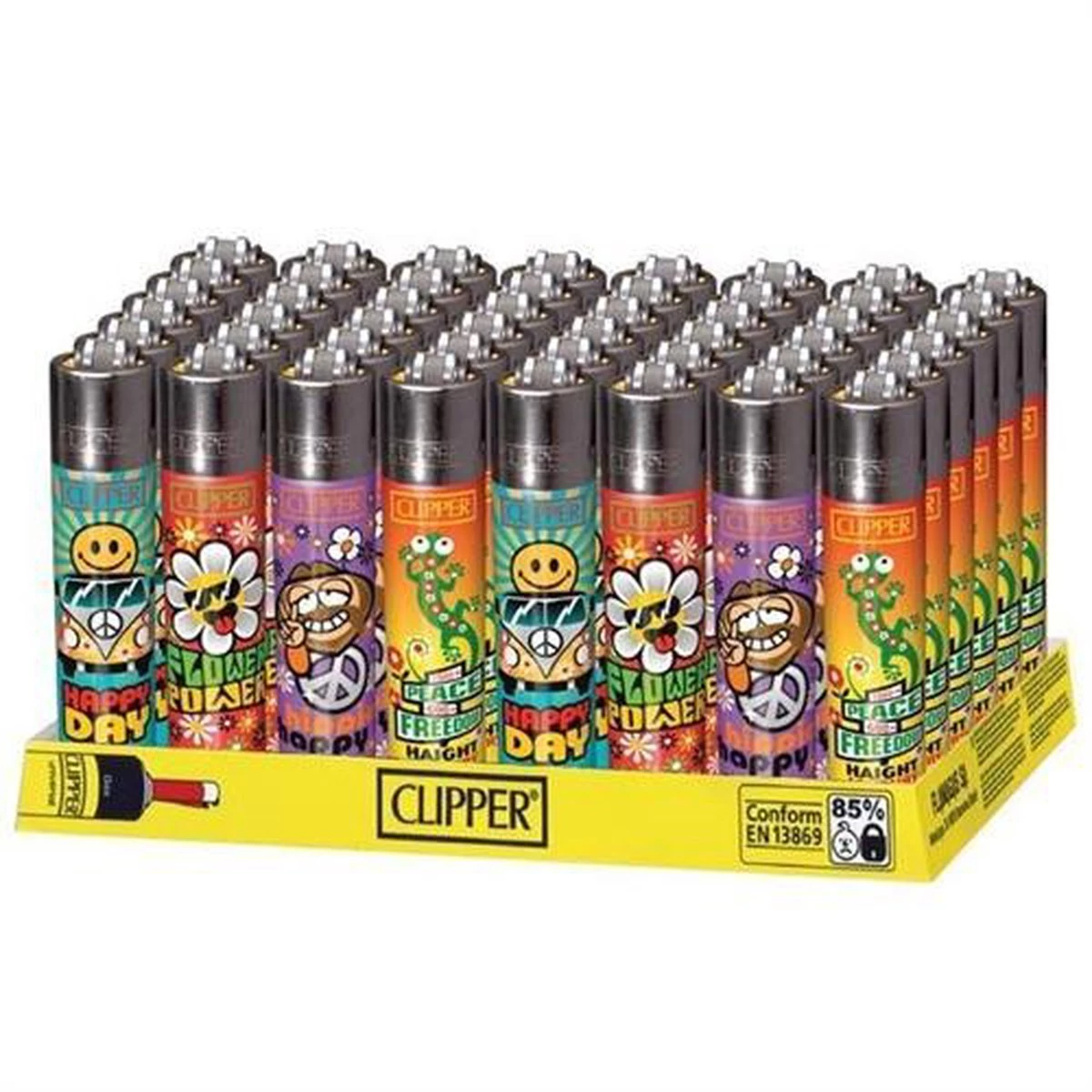 Clippers Aansteker - 48 Stuks- Aansteker, Vuursteen Aansteker, Vuursteenaasteker, Vuurwerk, Koken, Vuurwerk - Kaarsen- Hervulbaar, 5 Clippers Aansteker - 48 Stuks- Aansteker, Vuursteen Aansteker, Vuursteenaasteker, Vuurwerk, Koken, Vuurwerk - Kaarsen- Hervulbaar, - Afbeelding 3