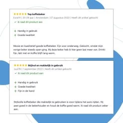 GOAT Outdoor RVS Koffiebeker To Go - Thermosbeker - Theebeker - Reisbeker - Lekvrij - 380ml - Zwart -Kook Verkoop 1200x1200 724