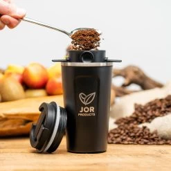 JOR Products® Thermobeker - Koffiezetapparaat - Koffiebonen - Thee - Koffiemachine - Thermoskan - Espressomachine - Reizen - Camping - Koffiefilterhouder -Kook Verkoop 1200x1200 728