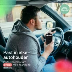 Triple J® Koffiebeker To Go - Thermosbeker - BPA & Lekvrij - 380ml - Zwart -Kook Verkoop 1200x1200 761