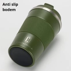 Castagnola Design RVS Koffiebeker To Go - Groen - 380ml - Thermosbeker - Theebeker -Kook Verkoop 1200x1200 782
