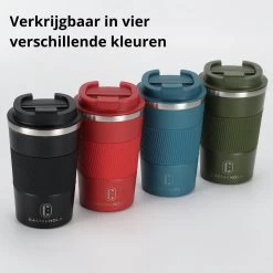 Castagnola Design RVS Koffiebeker To Go - Groen - 380ml - Thermosbeker - Theebeker -Kook Verkoop 1200x1200 786