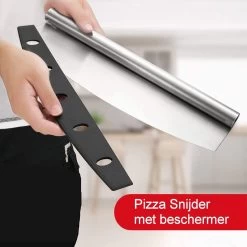 Pizzaschep – Inclusief Pizzasnijder – Opvouwbaar – Pizzaspatel – Pizza Schep – Taartschep – 30cm - Qwality 10 Pizzaschep – Inclusief Pizzasnijder – Opvouwbaar – Pizzaspatel – Pizza Schep – Taartschep – 30cm - Qwality -Kook Verkoop 1200x1200 80