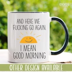 Goodmorning Mok - Mok Met Tekst - Grappige Mok - Verjaardag Cadeau - Cadeau Voor Man - Cadeau Voor Vrouw - Cadeau Voor Haar - Cadeau Voor Hem - Grappige Cadeau - Thee Glazen - Valentijn Cadeautjes - Koffiekopjes -Kook Verkoop 1200x1200 809