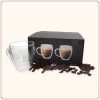 OTIX Dubbelwandige Koffieglazen - Koffiekopjes - 180 Ml - Set Van 4 - Transparant - Latte Macchiato Glazen