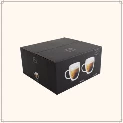 OTIX Dubbelwandige Koffieglazen - Koffiekopjes - 180 Ml - Set Van 4 - Transparant - Latte Macchiato Glazen -Kook Verkoop 1200x1200 833