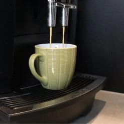 Orange85 Koffiekopjes Gekleurd - Set Van 6 - Koffiemokken - Streep - 200 Ml - Reliëf - Aardewerk - Met Oor - Theemokken -Kook Verkoop 1200x1200 834