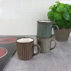 OTIX Koffiekopjes - Met Oor - Set Van 4 - Aardewerk - 250 Ml -Kook Verkoop 1200x1200 869