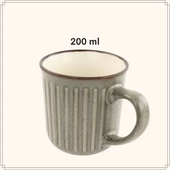 OTIX Koffiekopjes - Met Oor - Set Van 4 - Aardewerk - 200 Ml -Kook Verkoop 1200x1200 877