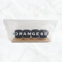 Orange85 Espresso Kopjes - Zwart - Set Van 4 - Met Bamboe Onderzetter - Met Oor - Koffiekopjes -Kook Verkoop 1200x1200 879