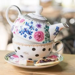 Melli Mello Luxe Theepot En Theemok 2-in-1 - Incl Schoteltje - Porselein - 600ml - High Tea Set - Tea For One - 14x15x15cm -Kook Verkoop 1200x1200 973