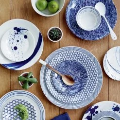Royal Doulton Pacific - Gebaksbordjes Set - Porselein - Wit / Blauw - ⌀ 16 Cm - 6 Stuks -Kook Verkoop 1200x1200 997