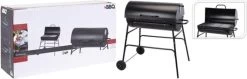BBQ XL Houtskoolbarbecue - Cilindervorm - Grilloppervlak (LxB) 71 X 35 Cm - Zwart -Kook Verkoop 1200x382