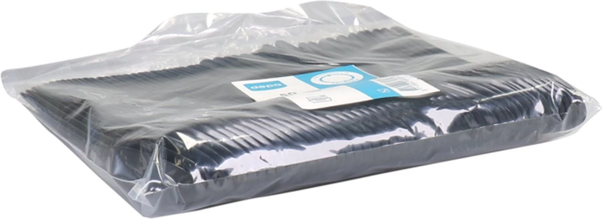 Depa | Lepel | Reusable | Zwart | 17cm | 50 Stuks 4 Depa | Lepel | Reusable | Zwart | 17cm | 50 Stuks - Afbeelding 2
