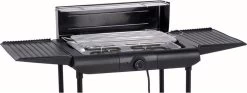 Excellent Electrics Elektrische Barbecue - Grilloppervlak (LxB) 36x24 Cm - 2000W - Zwart -Kook Verkoop 1200x453 1