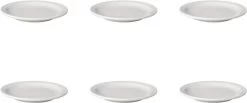 Bord Smalle Rand Mammoet Budgetline 16 Cm Wit 6 Stuk(s) -Kook Verkoop 1200x501 1