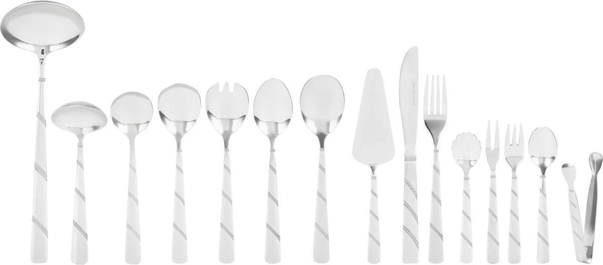 Swiss Home | Bestekset - 12 Persoons - 72-delig - Luxe Opbergkoffer - 18/10 | Limited Edition Set + Luxe Koffer 14 Swiss Home | Bestekset - 12 Persoons - 72-delig - Luxe Opbergkoffer - 18/10 | Limited Edition Set + Luxe Koffer - Afbeelding 12