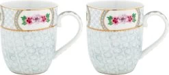 Pip Studio Blushing Birds White - Set Van 2 Mokken 145 Ml - Porselein -Kook Verkoop 1200x535 2