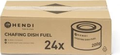 Hendi Brandpasta Voor Chafing Dish - Brandgel 200g - ( 24 Stuks ) -Kook Verkoop 1200x548