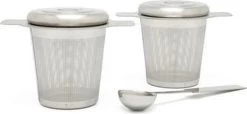 Bredemeijer - Twee Theefilters Met Theemaatlepel