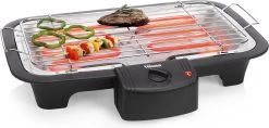 Tristar BQ-2813 Electrische Tafelbarbecue - Grilloppervlak (LxB) 38x22 Cm - 2000W - Zwart -Kook Verkoop 1200x573