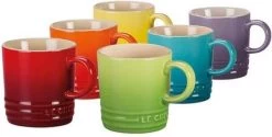 Le Creuset Set Van 6 Mokken 350 Ml Regenboog Kleuren 7 Le Creuset Set Van 6 Mokken 350 Ml Regenboog Kleuren -Kook Verkoop 1200x605