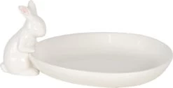Clayre & Eef Serveerschaal 20x13x8 Cm Wit Keramiek Ovaal Konijn Presenteerschaal Dienblad Decoratie Schaal -Kook Verkoop 1200x612 3