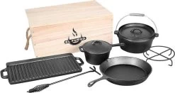 EL Fuego Dutch Oven Set Gietijzer 7-delig -Kook Verkoop 1200x637