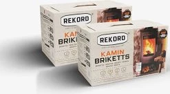 Bruinkoolbriket 10 Kg REKORD- Briketten - Brandhout-briketten Geperst -houtkachel 10kg - 18stk -Kook Verkoop 1200x660
