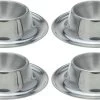 Merkloos 4x Stuks Eierdopjes Van RVS 8.5 X 2,5 Cm - Stapelbare Eierdopjes - Elk Weekend En Met Pasen -Kook Verkoop 1200x661 3