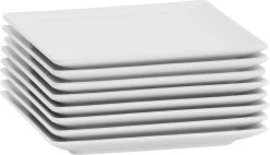 Lite-Body Hermes Gebaksbordjes - Set Van 8 Stuks - Ø16 Cm - Wit -Kook Verkoop 1200x692