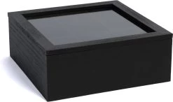 CasaLupo Theedoos Zwart 9-vaks - Met Fluweel - 23 X 23 Cm -Kook Verkoop 1200x710 4