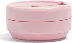 STOJO - Opvouwbare Beker - To Go - Roze - 237ml (8oz) - Herbruikbaar -Kook Verkoop 1200x721 1