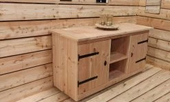 Buitenkeukendeal.nl - Buitenkeuken - Aberdeen - Buitenkeuken - Douglas - Hout - Geschaafd -Kook Verkoop 1200x721