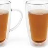 Bredemeijer - Dubbelwandig Glas Koffie/thee 320ml (set Van Twee Stuks)