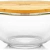 Klarstein Glazen Serveerschaal Met Bamboe Deksel - Afwasmachinebestendig - Veelzijdig Inzetbaar -Kook Verkoop 1200x745 5