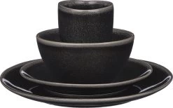 Mica Decorations Tabo Serviesset 4 Persoons - Zwart -Kook Verkoop 1200x746