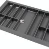 Merkloos Kunststof Bestekbak Classic Serie Antraciet, Breedte 88-80 Cm - Diepte 54-47 - Breedte En Diepte Op Maat Te Maken - Besteklade, Bestekhouder, Bestekbakken Op Maat -Kook Verkoop 1200x747 4