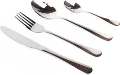 Dymund® 8 Persoons Bestekset - (45-delig) Bestek - Incl. Serveerlepel/Suikerlepel/Serveervork/Botermes - RVS - Zilver -Kook Verkoop 1200x749