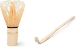 Merkloos Matcha Thee Set Inclusief Handgemaakte Matcha Kom, Bamboe Matcha Klopper, Chasen Houder Zwart En Bamboe Maatschep - Complete Matcha Set -Kook Verkoop 1200x750 2