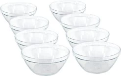 1x Glazen Chipsschalen/keukenschalen Pompei 26 Cm/3.6 Liter - Schalen/kommen/mengkommen Van Glas -Kook Verkoop 1200x753 2