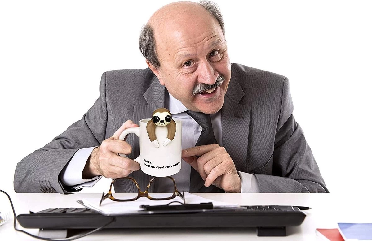 Decodyne Luiaard Luie Grappige Koffiemok, Grappige Cadeaus Voor Vrouwen En Mannen 35 Cl 4 Decodyne Luiaard Luie Grappige Koffiemok, Grappige Cadeaus Voor Vrouwen En Mannen 35 Cl - Afbeelding 2