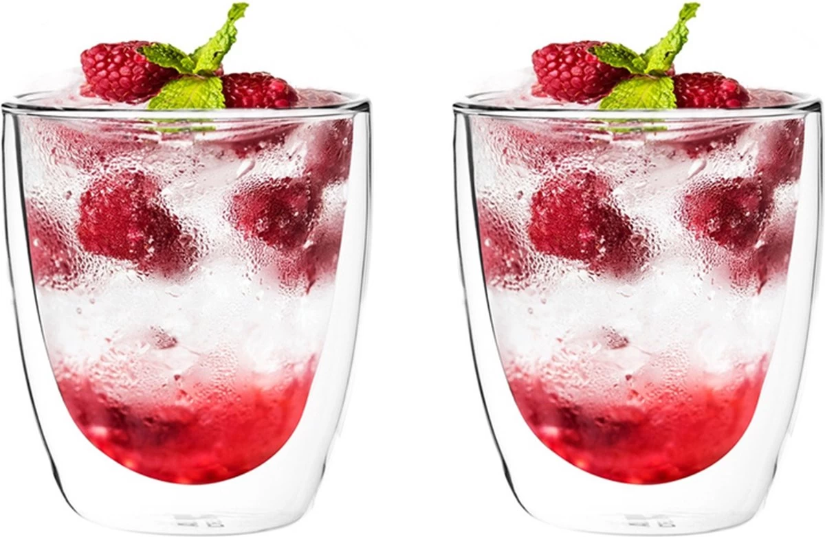 Luxe Dubbelwandige Koffieglazen - Latte Macchiato Glazen - Cappuccino Glazen - 300 ML - Set Van 6 9 Luxe Dubbelwandige Koffieglazen - Latte Macchiato Glazen - Cappuccino Glazen - 300 ML - Set Van 6 - Afbeelding 7