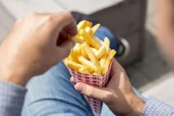 Papieren Frietzak | 50 Stuks | Patatzak | Rode Print | Frietzakken | Puntzakken | Frietzakjes -Kook Verkoop 1200x800 117