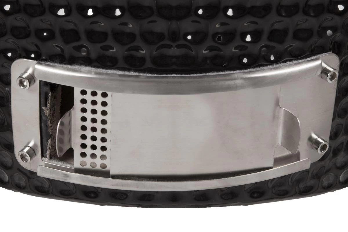 Patton - Kamado 21" - Premium Black - Keramische Barbecue - Incl. Bluetooth Kerntemperatuurmeter - LED Verlichting - Large - Compleet - Zwart 15 Patton - Kamado 21" - Premium Black - Keramische Barbecue - Incl. Bluetooth Kerntemperatuurmeter - LED Verlichting - Large - Compleet - Zwart - Afbeelding 13