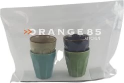 Orange85 Cappuccino Mokken - 4 Stuks - 250 Ml - Porselein - Hittebestendig - Keuken - Accessoires - Cappuccino Glazen - Cappuccino Kopjes - Latte Macchiato Glazen -Kook Verkoop 1200x809 2