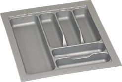 Culinorm Bestekbak - Besteklade - 45 Cm Breed X 50 Cm Diep - Grijs