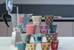 Quy Cup - 90ml Ecologische Reis Beker - Espressobeker “Peanuts Snoopy Music” Met Zwarte Siliconen Deksel -Kook Verkoop 1200x814 2