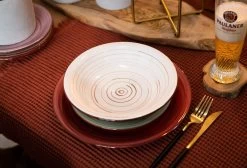 Tavola - Diepe Borden - Kleurrijk - Ø21cm - (6 Stuks) -Kook Verkoop 1200x815