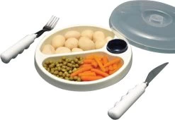 Able2 Ergovita Warmhoudbord - Ø 22 Cm - Blauw -Kook Verkoop 1200x826 1